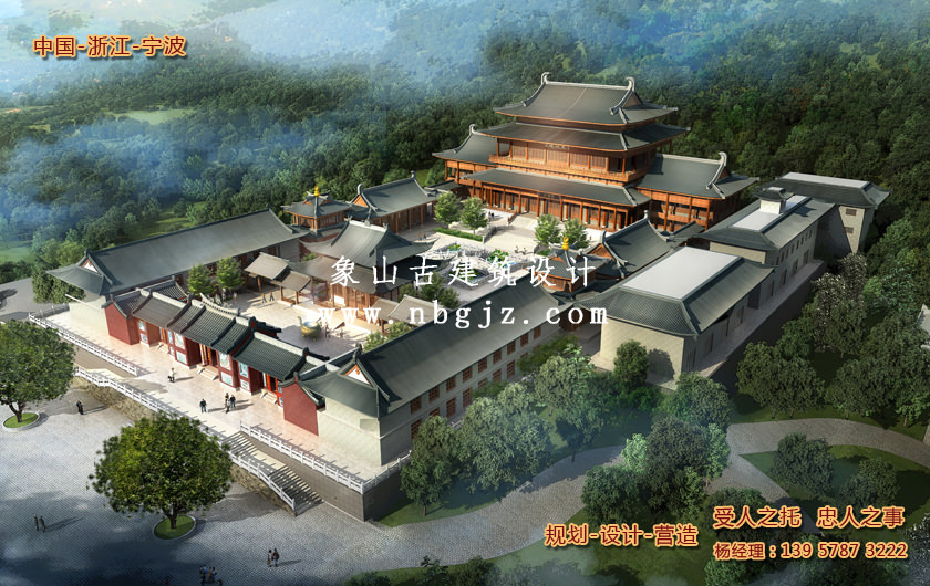 古建筑設(shè)計—江西廣昌縣慈生禪寺